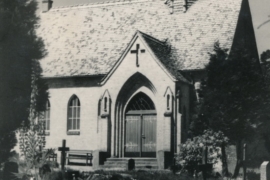 Kirche Gelbensande - Außenansicht von 1958