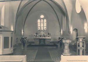 Kirche Blankenhagen - 1960er nach der Sanierung - Bild 2