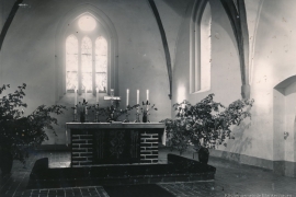 Kirche Blankenhagen - 1960er nach der Sanierung