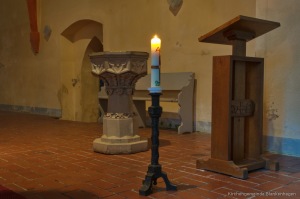 Kirche Blankenhagen - Osterkerze