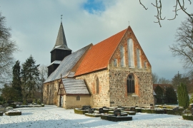 Kirche Blankenhagen - Winter 2016