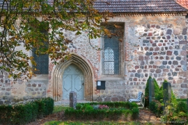 Kirche Blankenhagen - Eingang