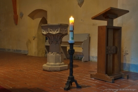 Kirche Blankenhagen - Osterkerze