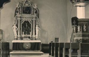 Kirche Dänschenburg - Altar