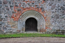 Kirche Dänschenburg - Turmzugang